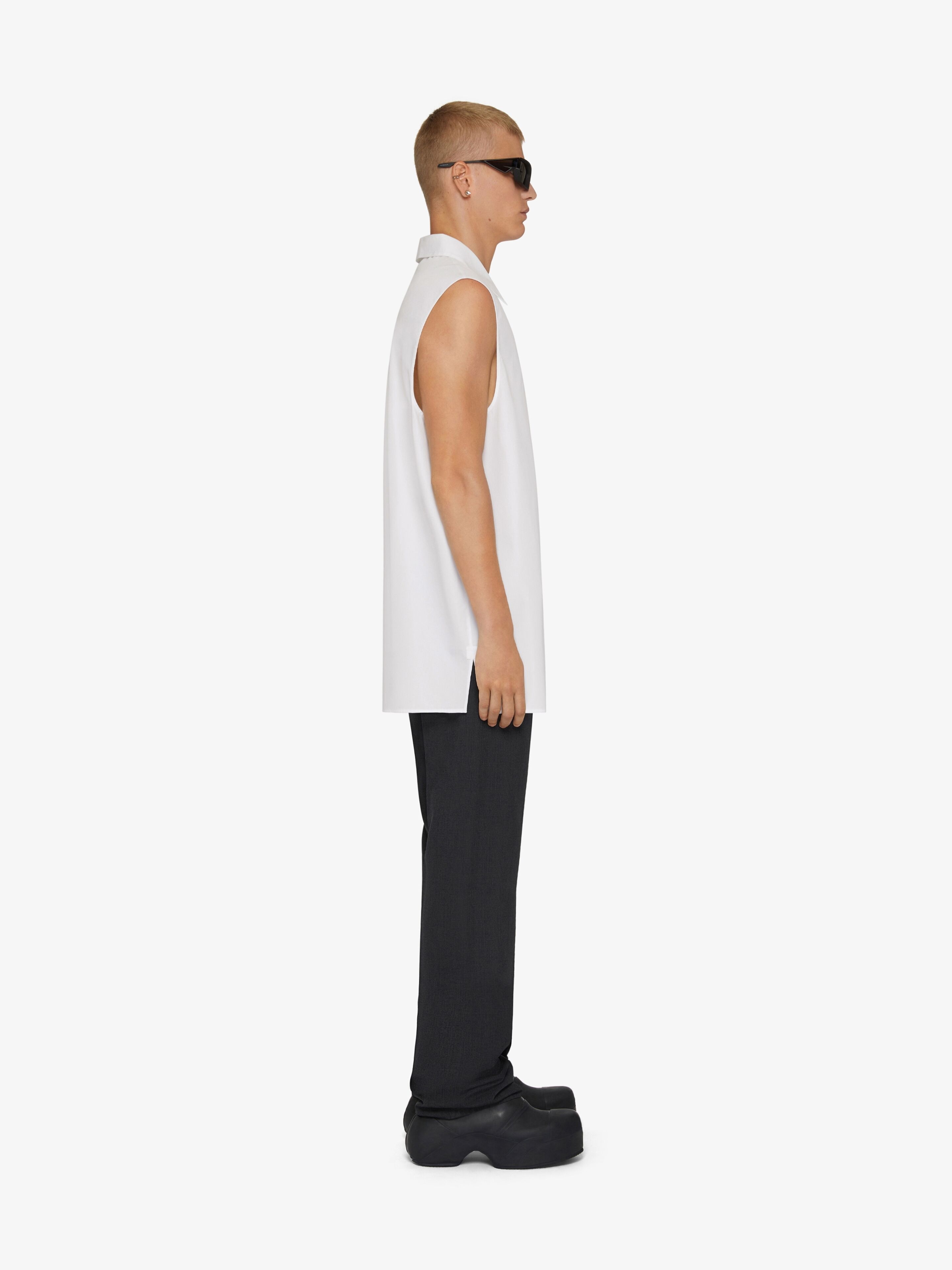 STRAIGHT FIT PANTS IN WOOL - 3