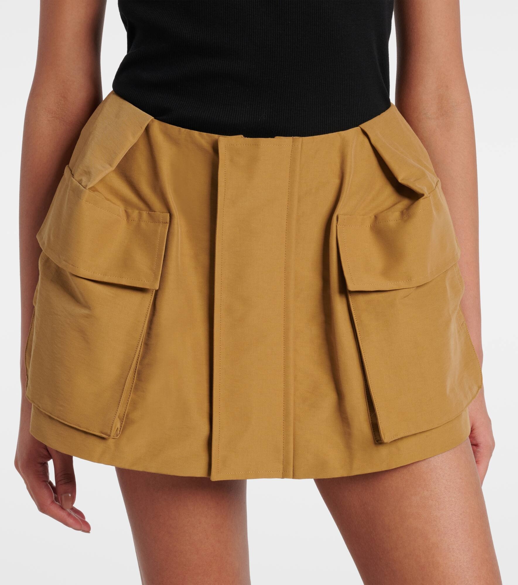 Cotton-blend shorts - 4