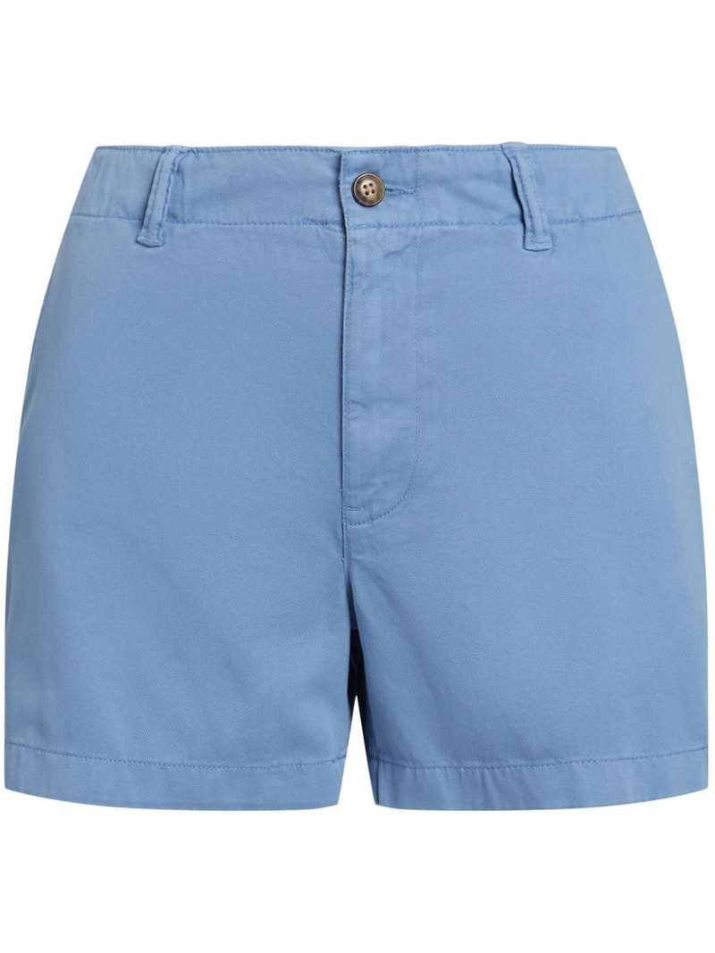 cotton-twill chino shorts 1
