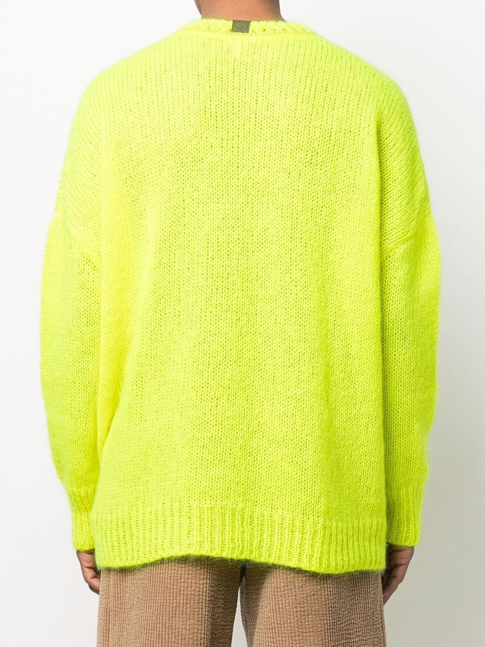 knitted crew-neck jumper - 4