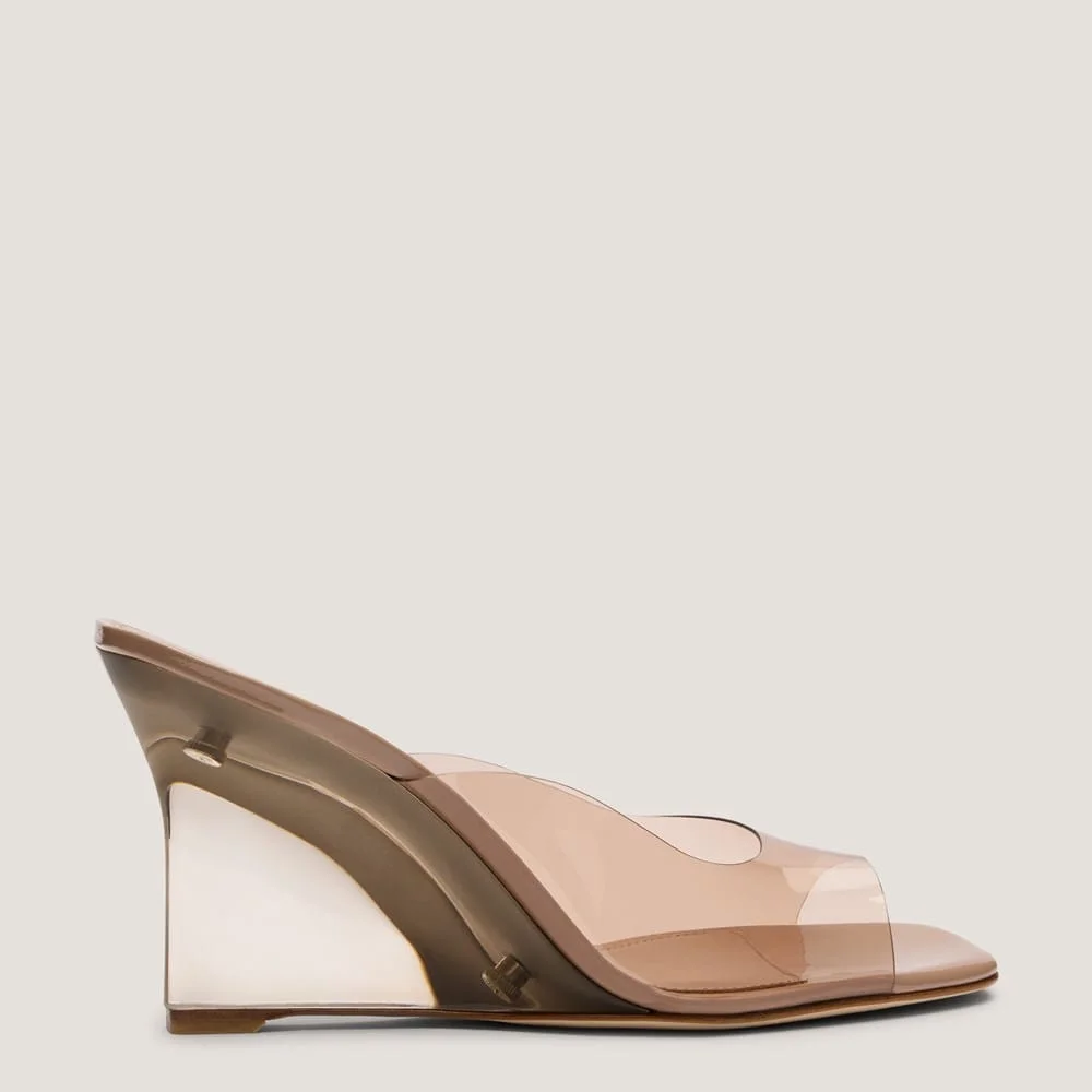 VINNIE LUCITE MULE 85 - 1