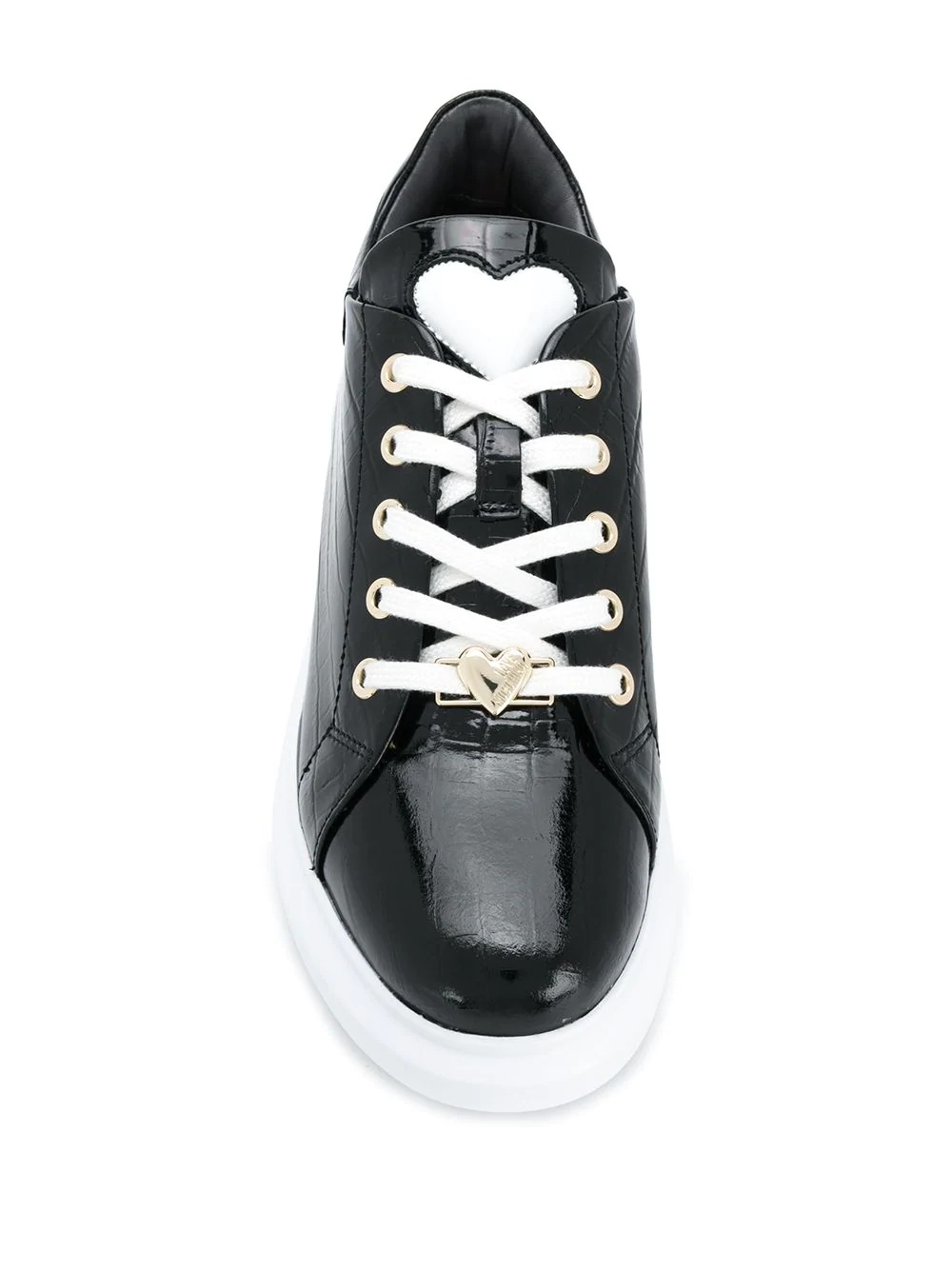 heart-patch chunky trainers - 4