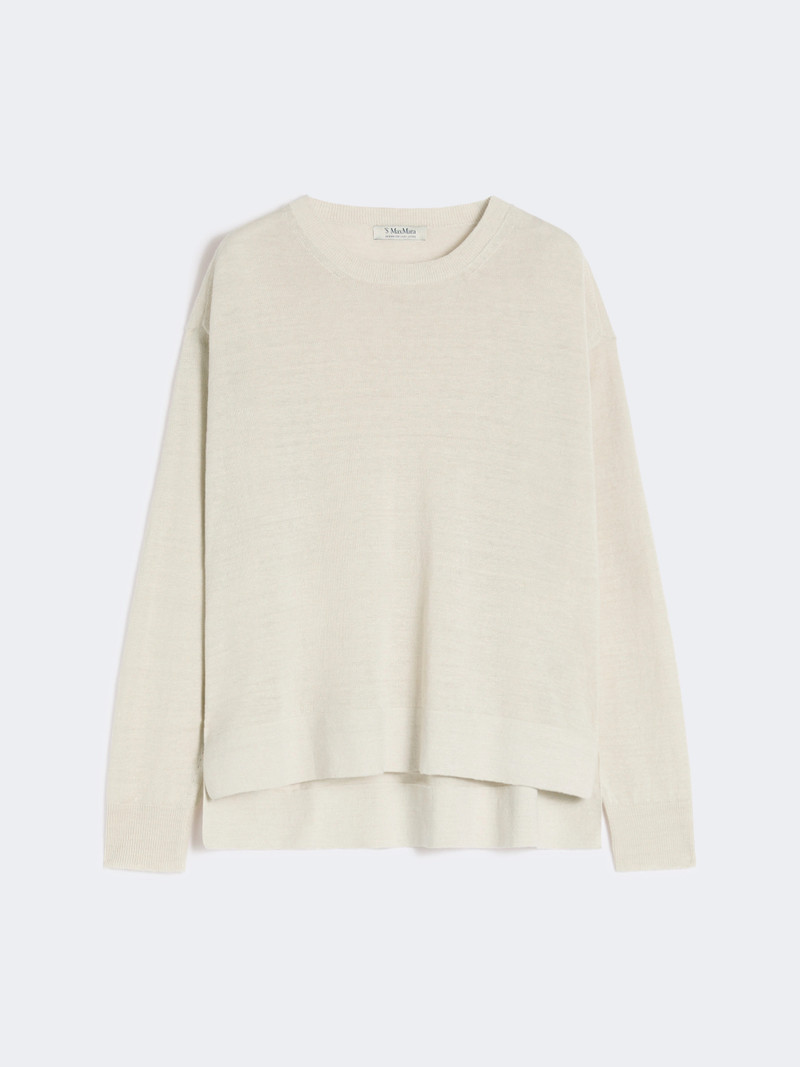 FIORIRE Linen yarn sweater - IVORY 1
