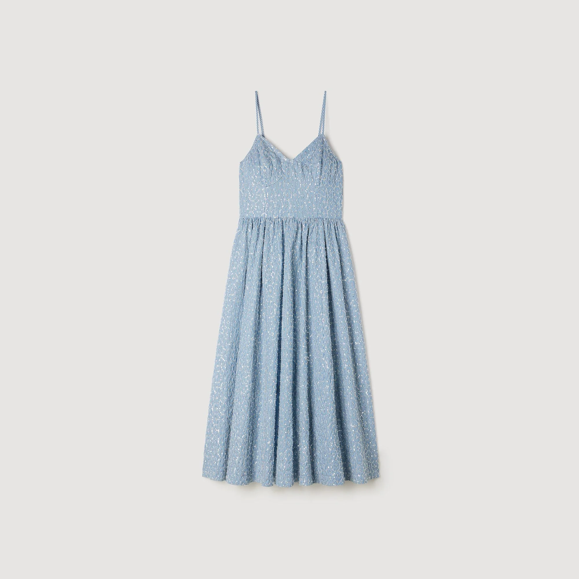 SEQUINED MIDI DRESS - 1
