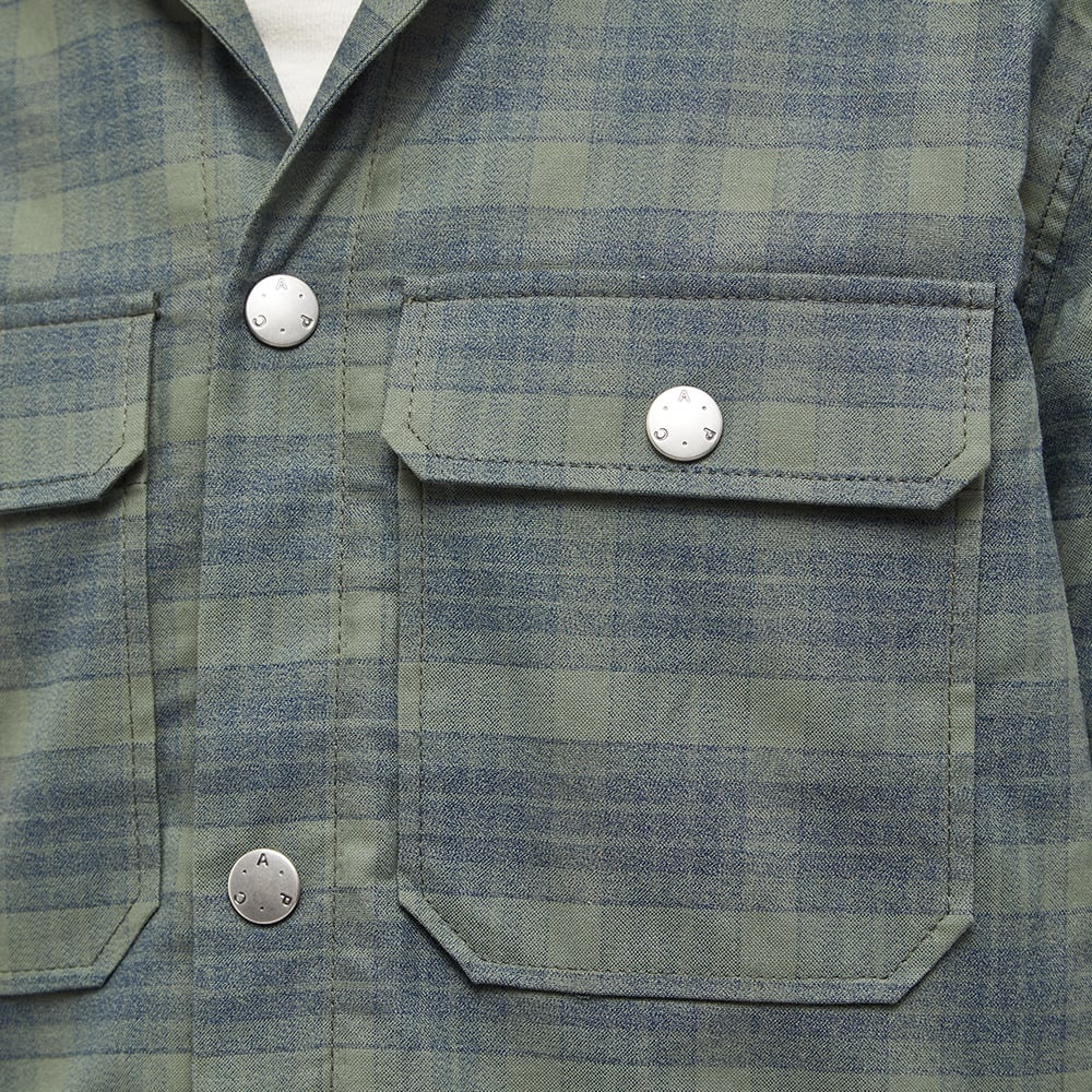 A.P.C. Alex Check Shirt Jacket - 4