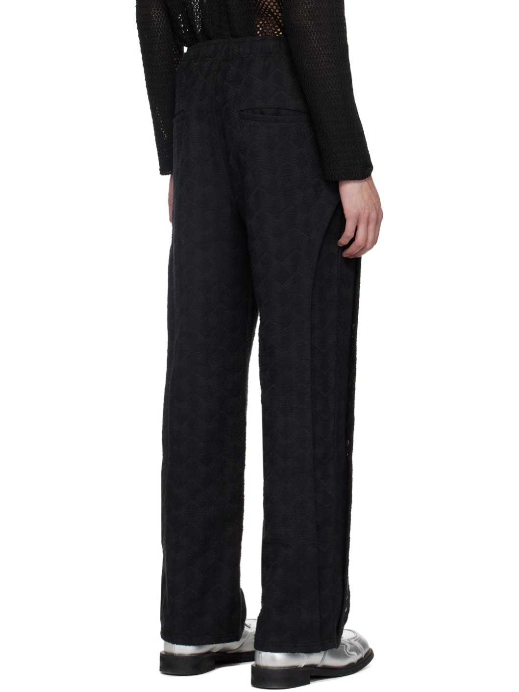 Black Wave Sweatpants - 3