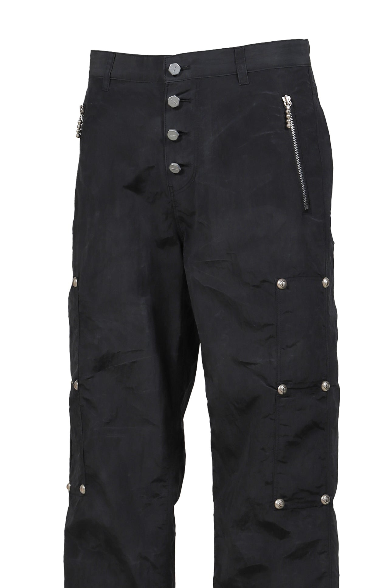 SCARRED BIO ARMY PANTS / BLK - 8
