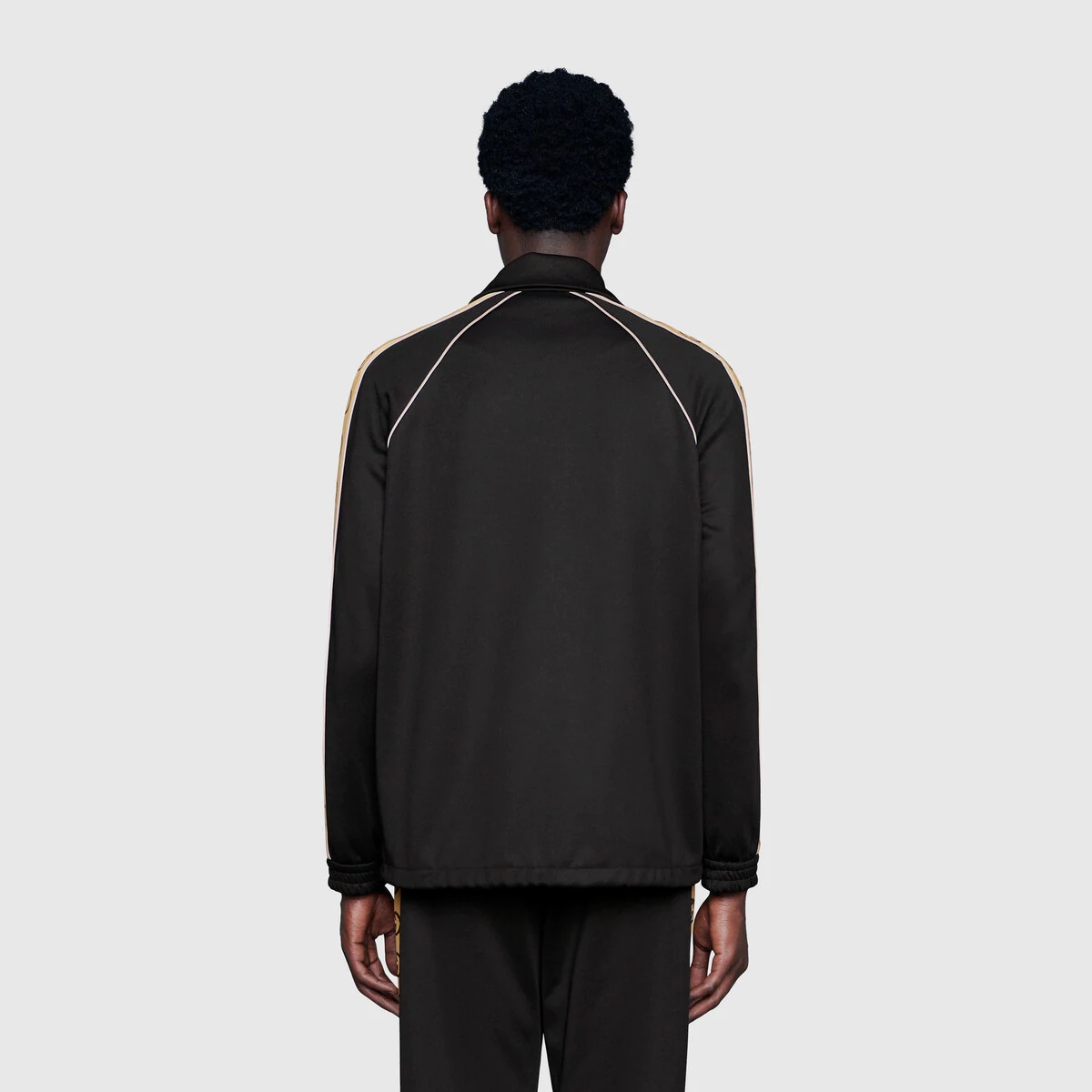 Oversize technical jersey jacket - 4