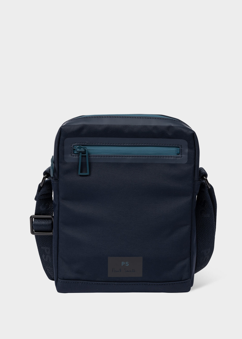 Navy Nylon Flight Bag 1