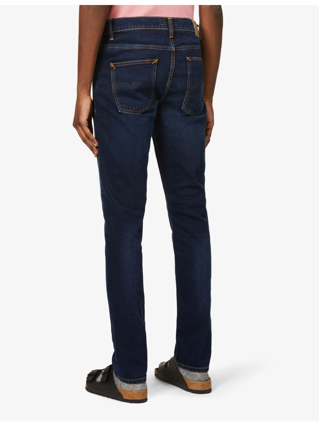Lean Dean slim-fit tapered-leg stretch-denim jeans - 4