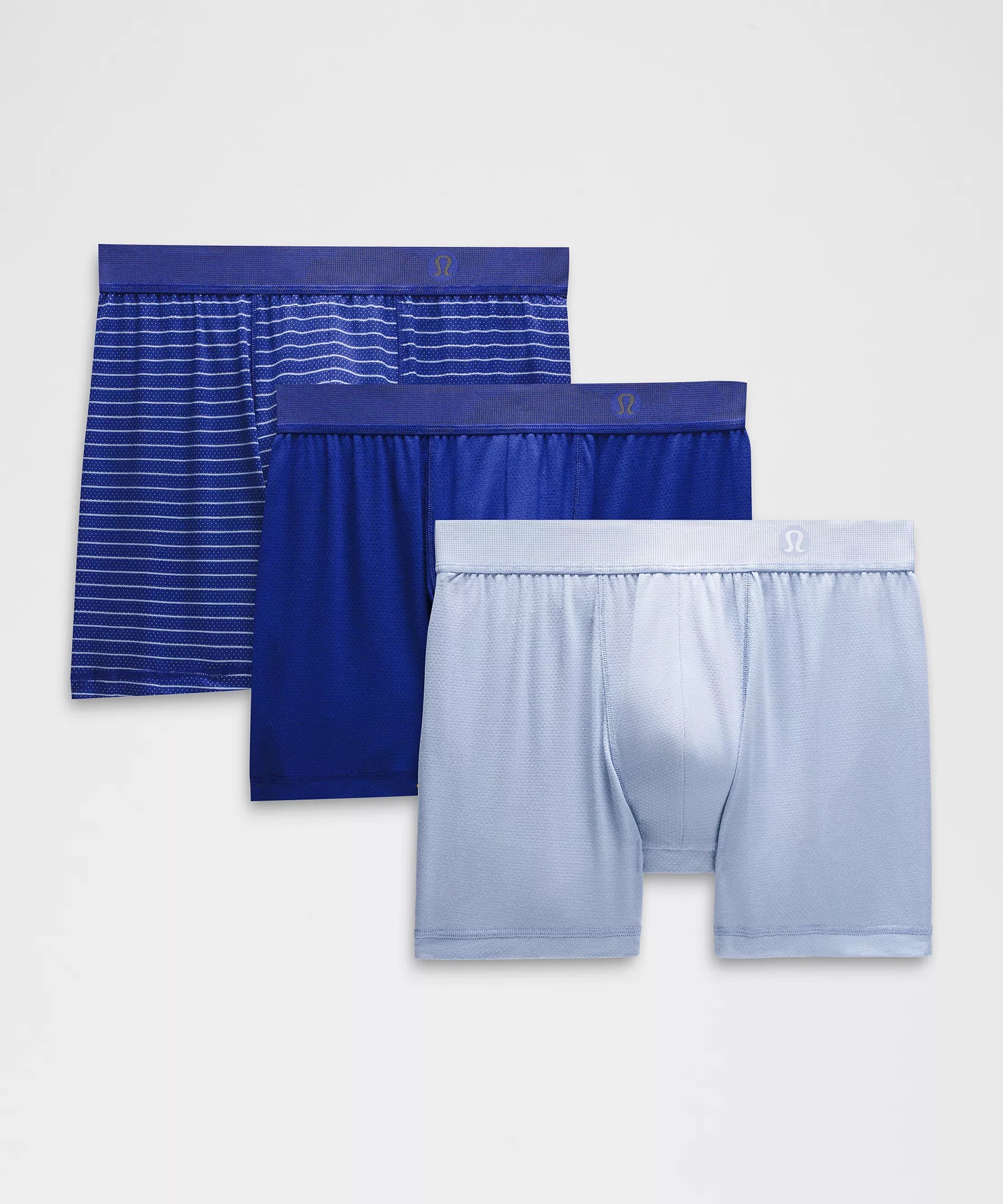 Always In Motion Mesh Boxer 5" *3 Pack - 1