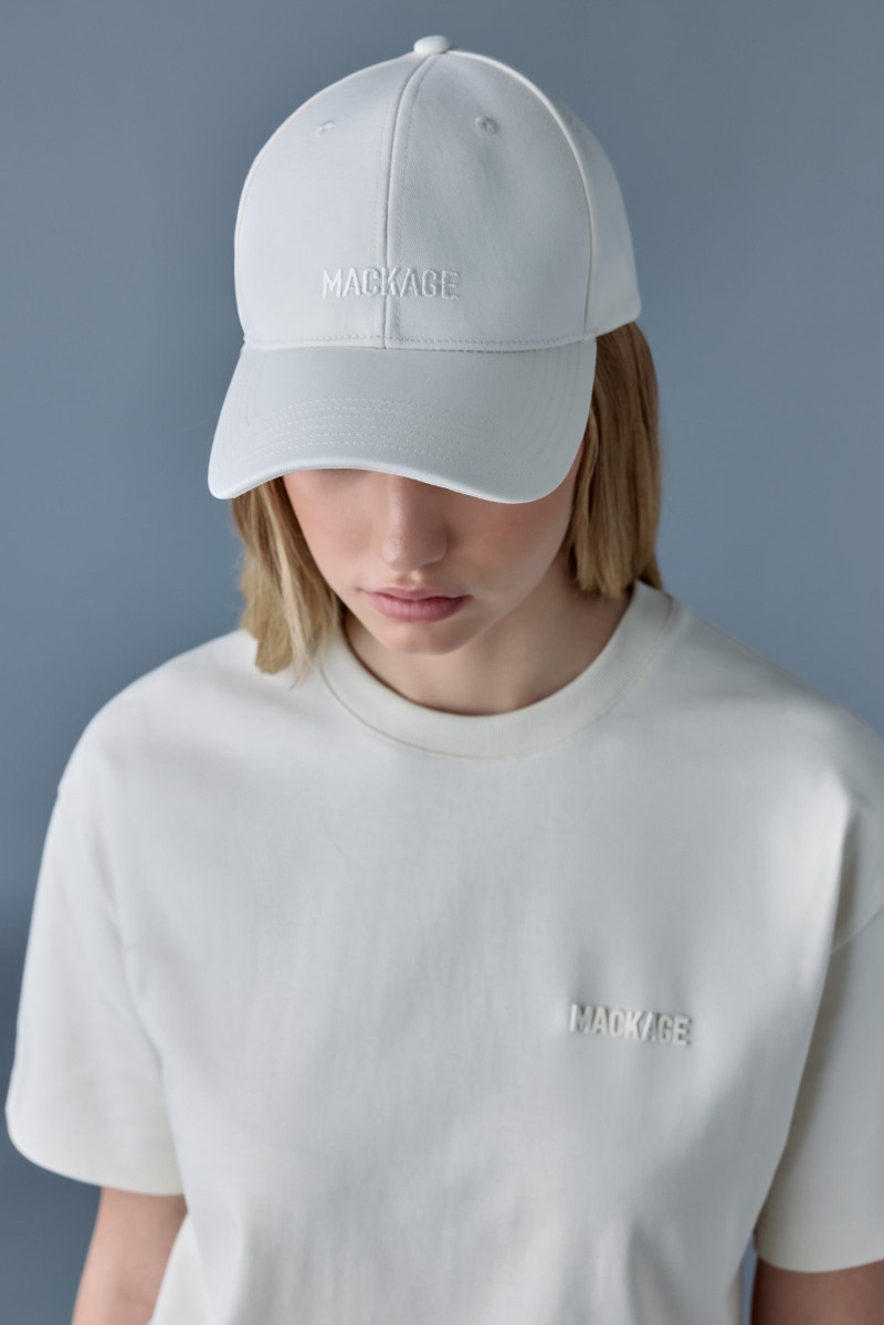 MACKAGE ANDERSON-W Wool logo baseball cap outlook