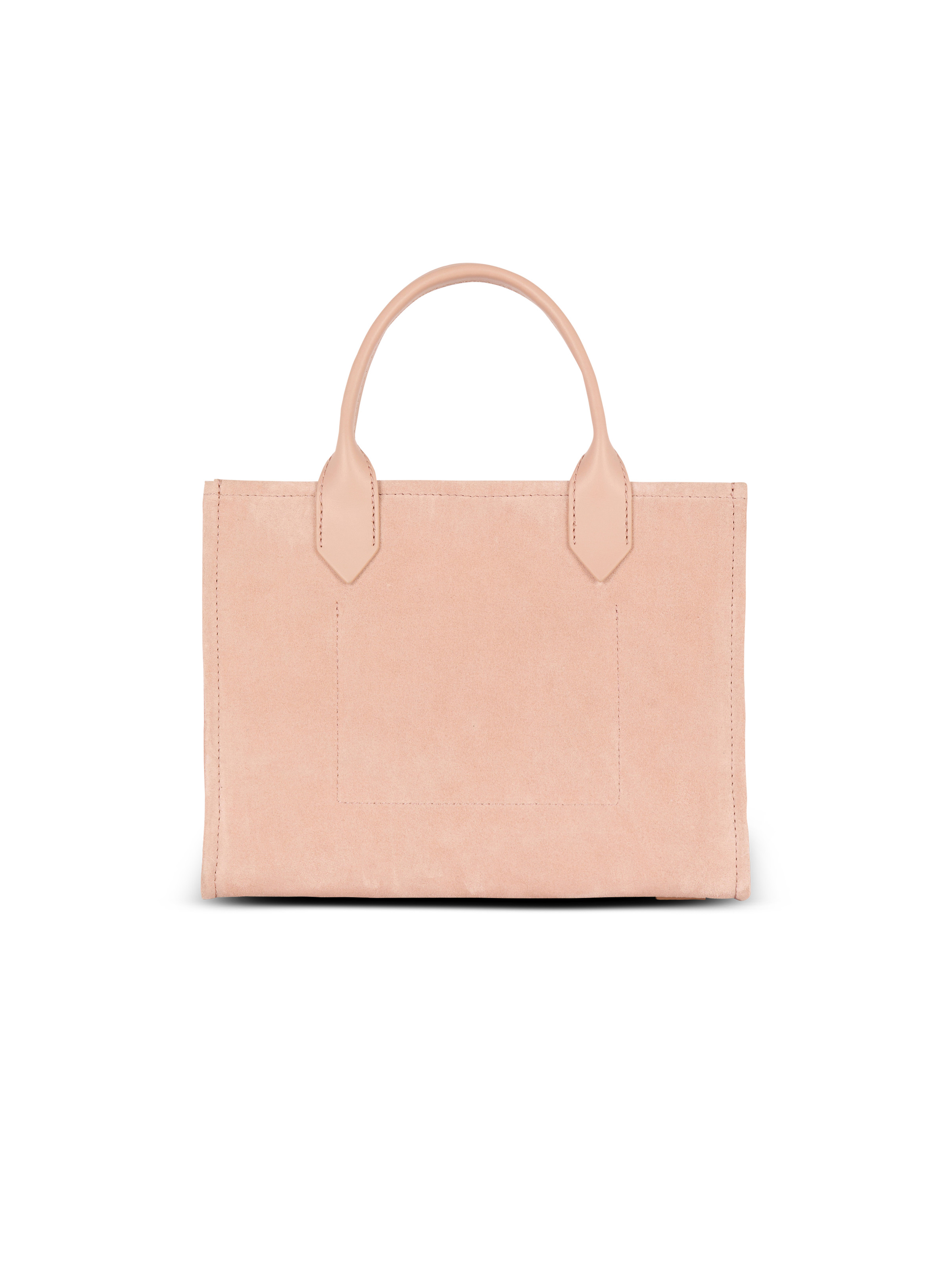 Small suede B-Army tote bag - 4
