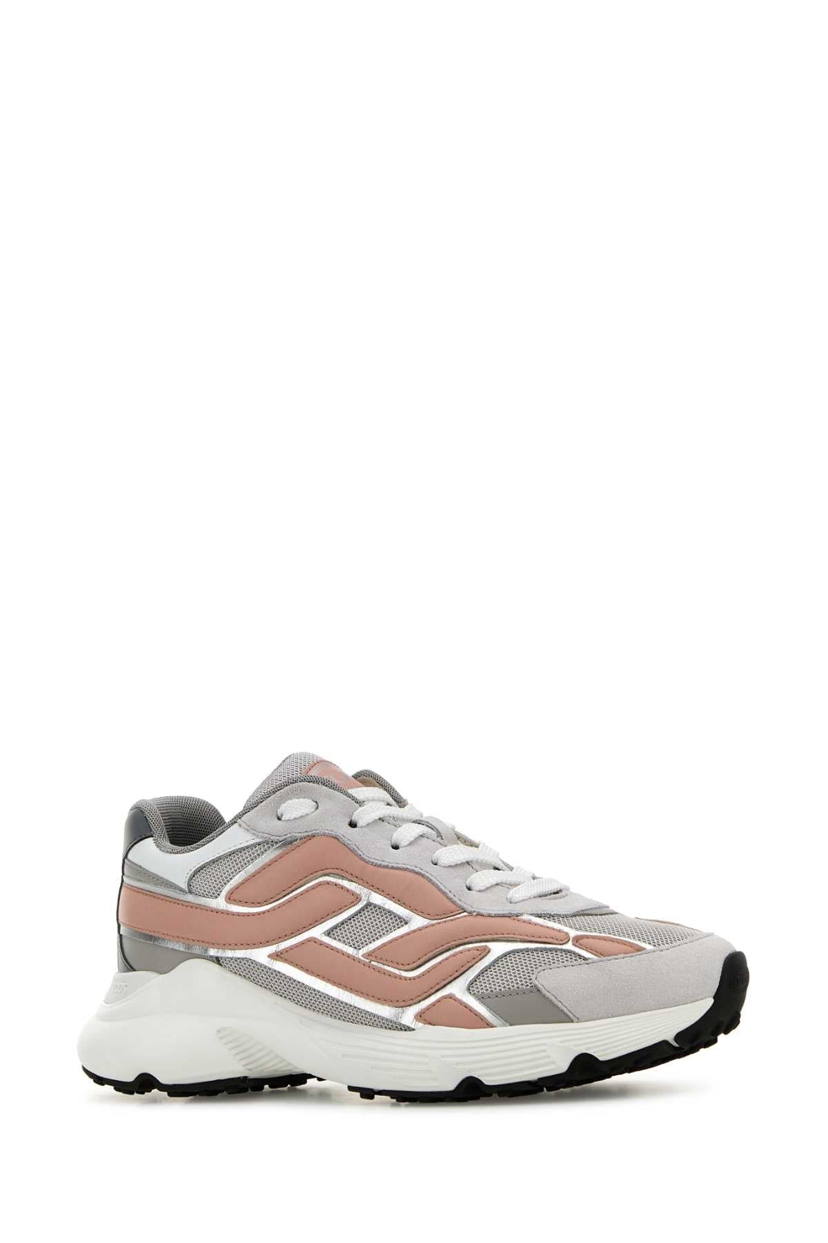 Tod's Women Multicolor Leather And Mesh Sneakers - 2