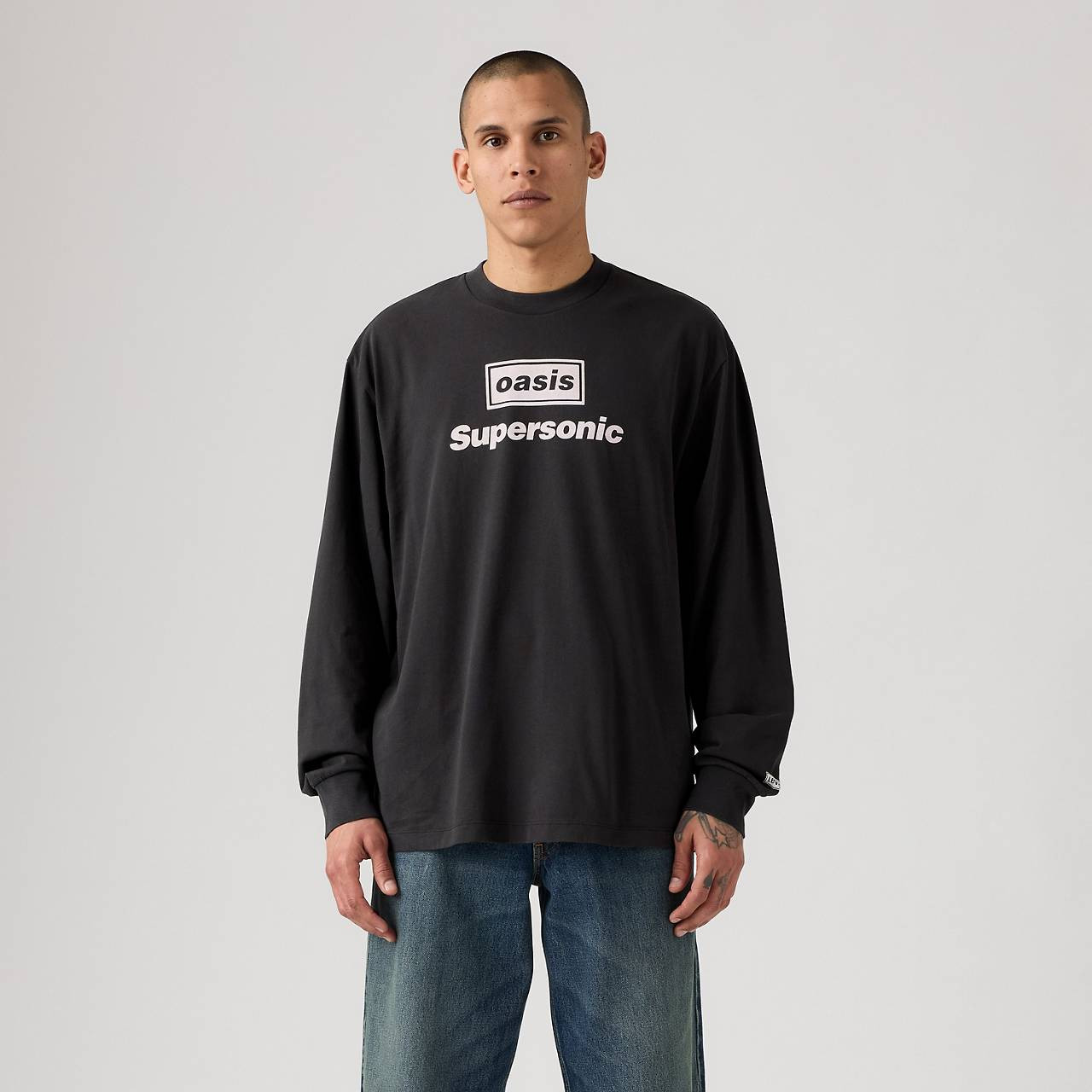 OASIS LONG SLEEVE BAND TEE - 2