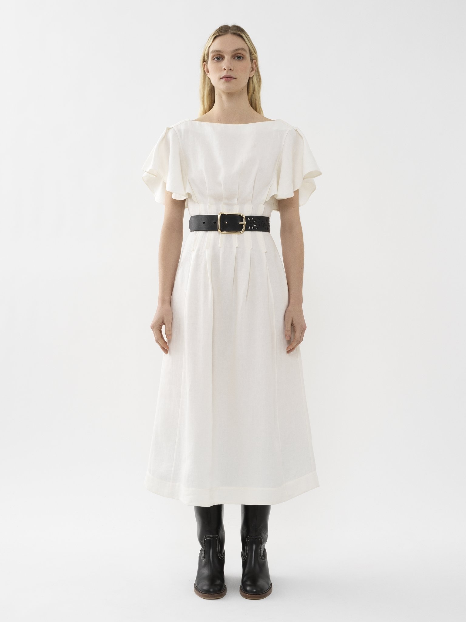 WING-SLEEVE DRESS - 2