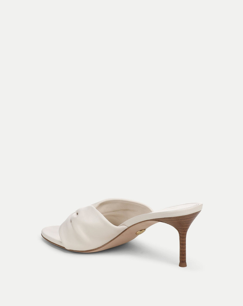 VERONICA BEARD TULLIA LEATHER MID-HEEL SANDAL outlook