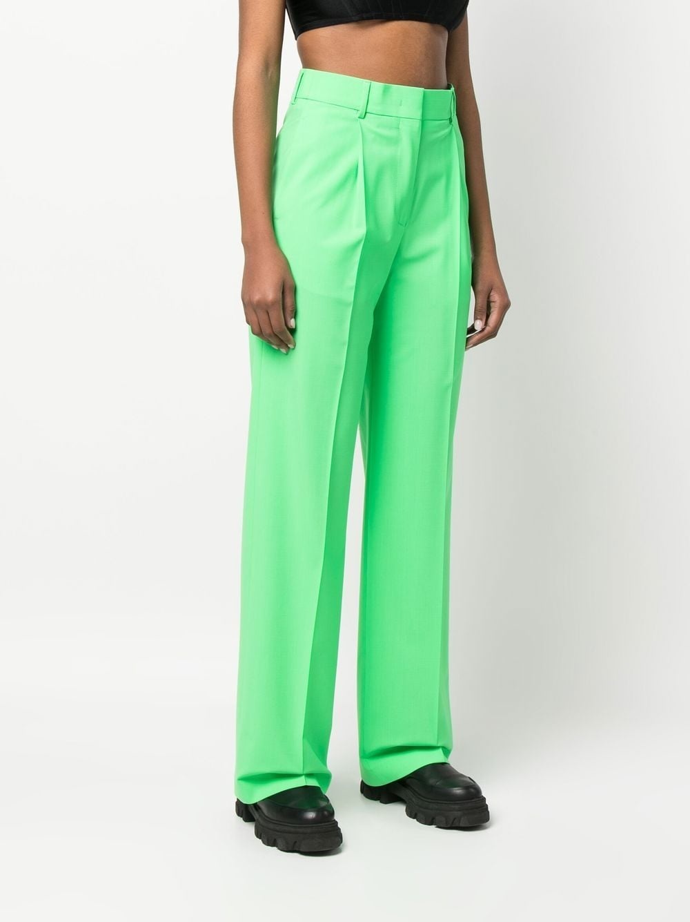high-waist tailored trousers - 3
