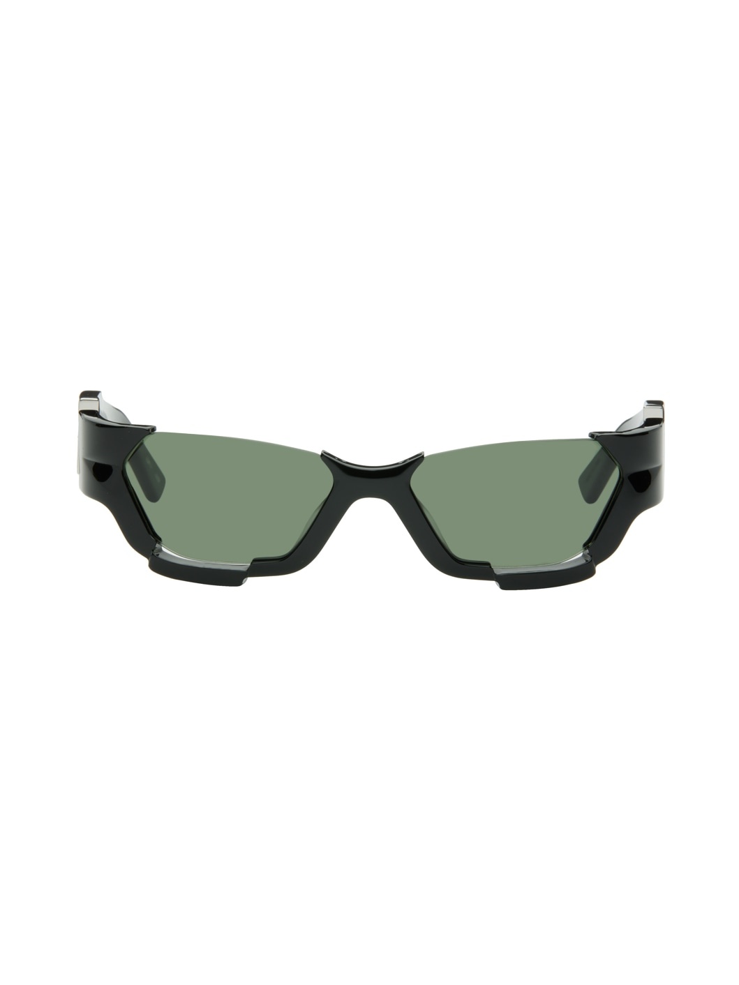 SSENSE Exclusive Black Deconstructed Sunglasses - 1