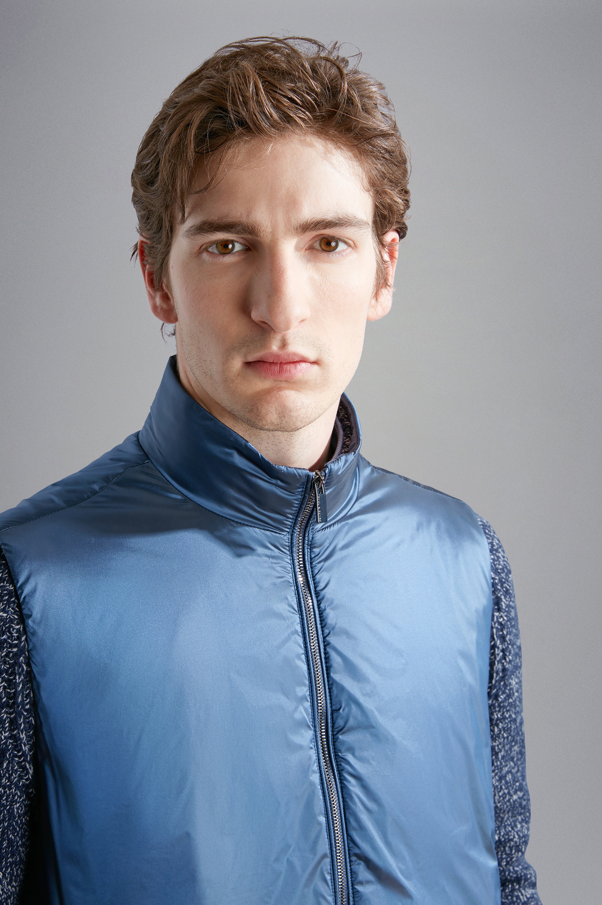 IRIDESCENT NYLON VEST - 4