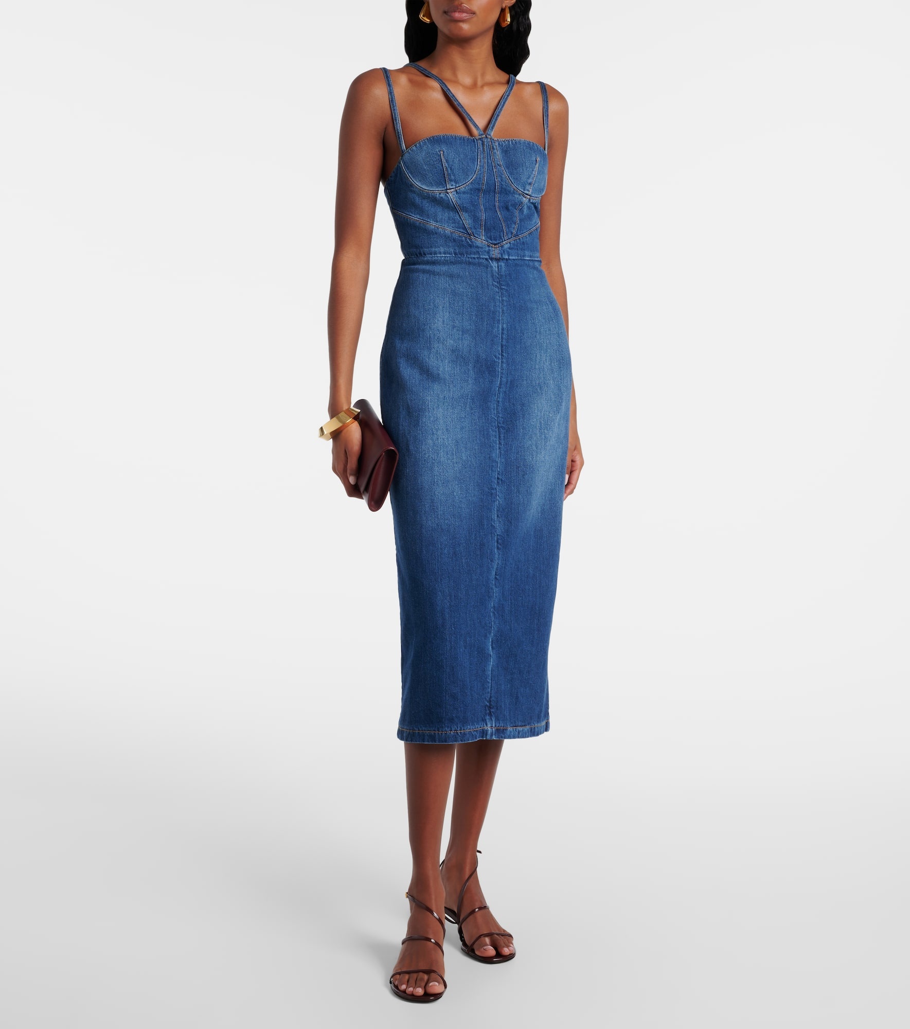 Denim corset dress - 2