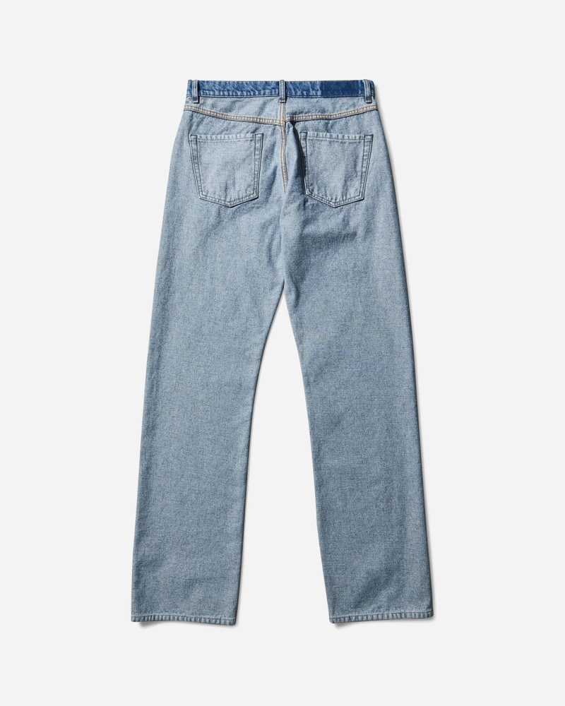 MM6 Maison Margiela Men's Straight-Leg Jeans Blue outlook