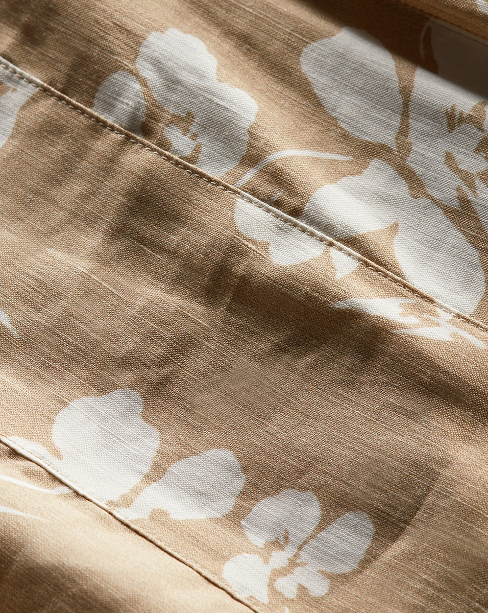ROSEDALE STRETCH-LINEN DRESS - 4