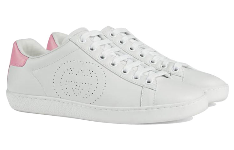 (WMNS) Gucci Ace 'Interlocking G - White Pink' 598527-AYO70-9076 - 2