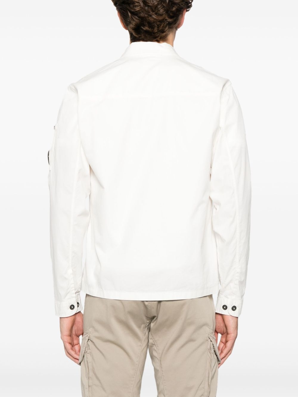 Lens-detailed shirt - 4