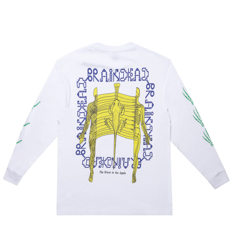 BRAIN DEAD WORM IN THE APPLE LONG SLEEVE outlook