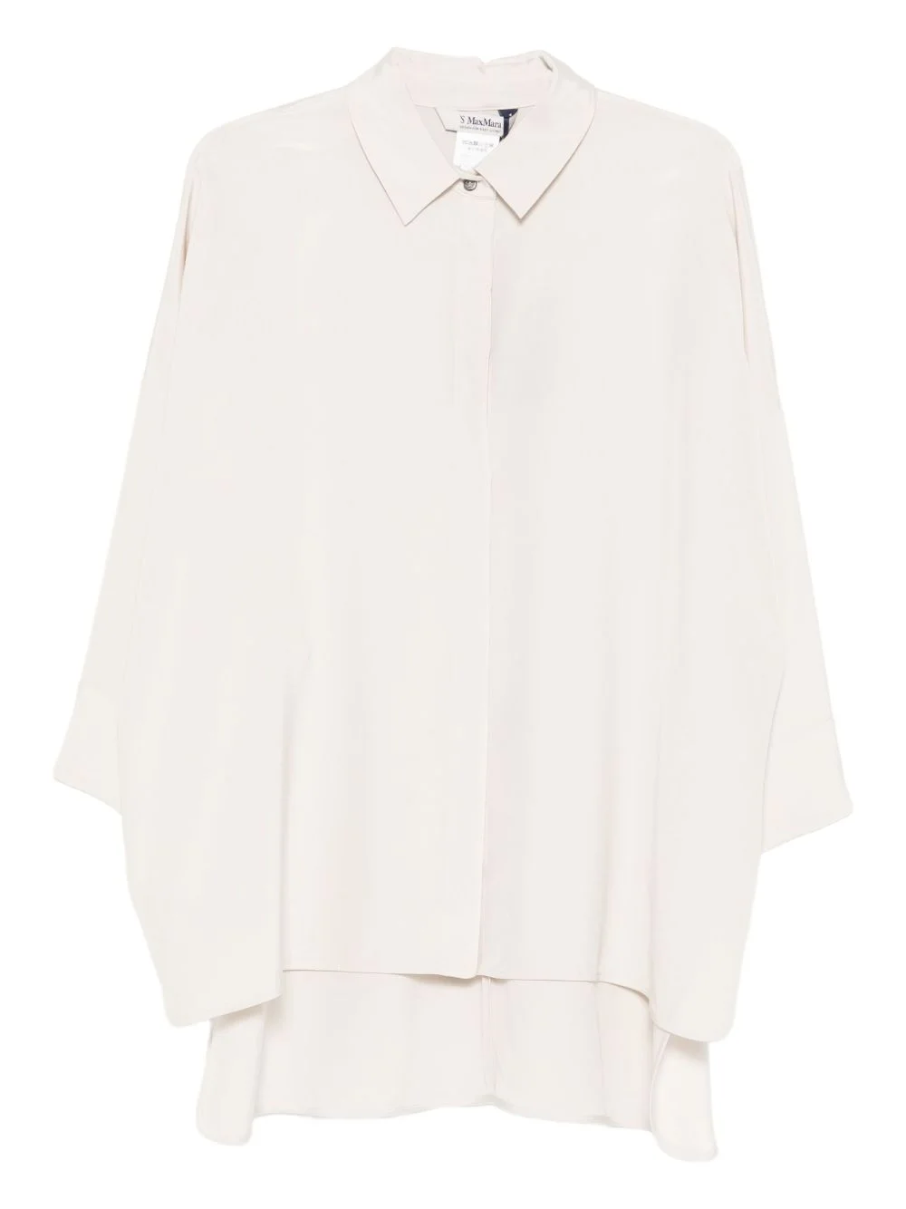 button-down silk shirt - 1