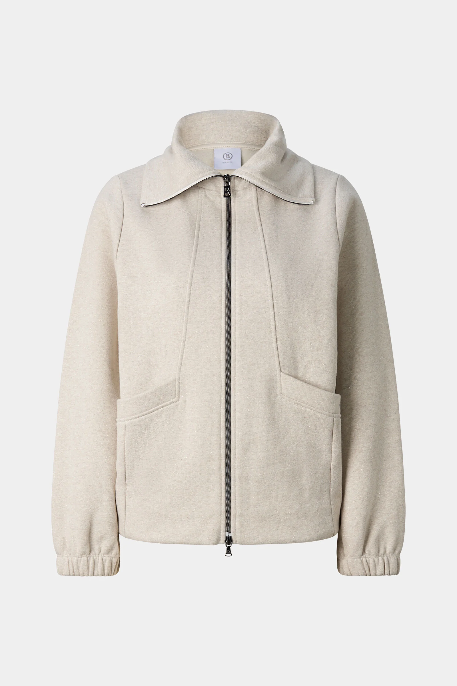 Tasha Jersey Jacket in Off-White - 1