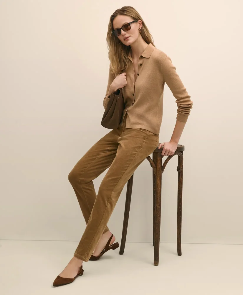 Five-Pocket Corduroy Pants - 1