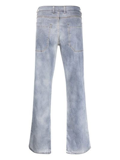 RANRA stonewashed straight-leg jeans outlook