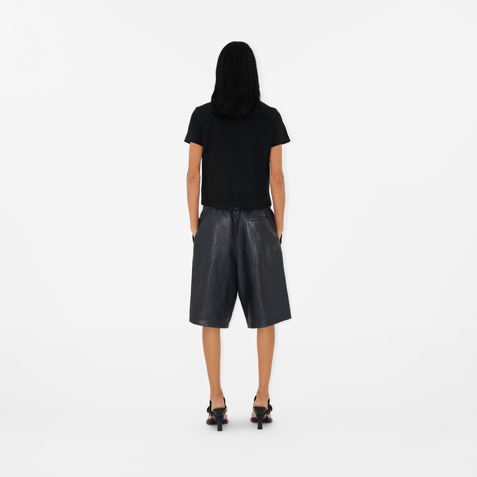 Boxy Crystal Pear Cotton T-shirt - 4