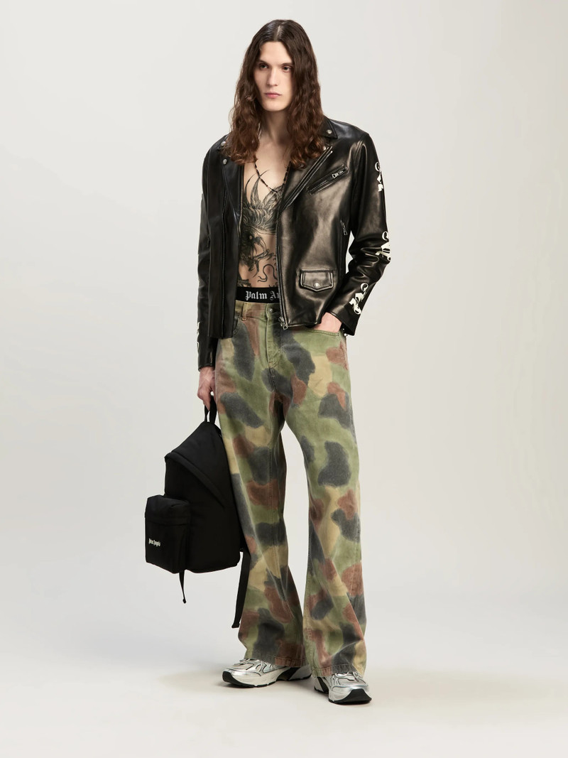 Palm Angels Leather Biker Monogram Series outlook
