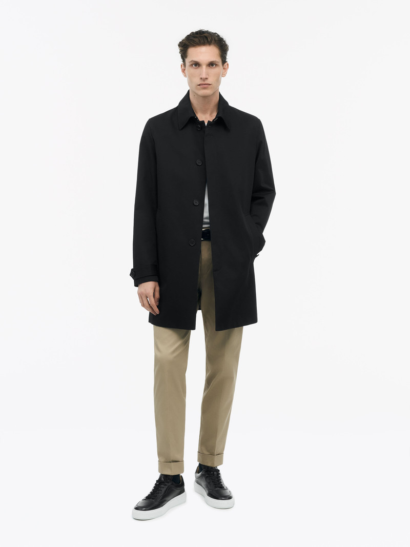 TIGER OF SWEDEN Cane Cotton Car Coat outlook