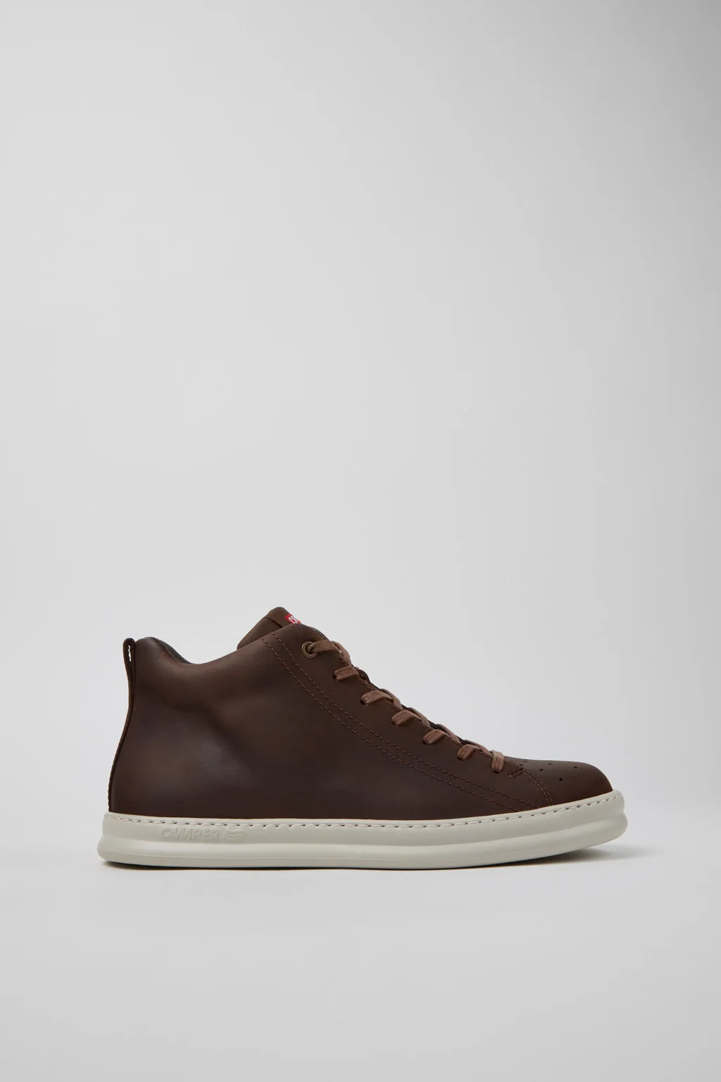 Runner Brown Nubuck Ankle Boots for Men. - 1