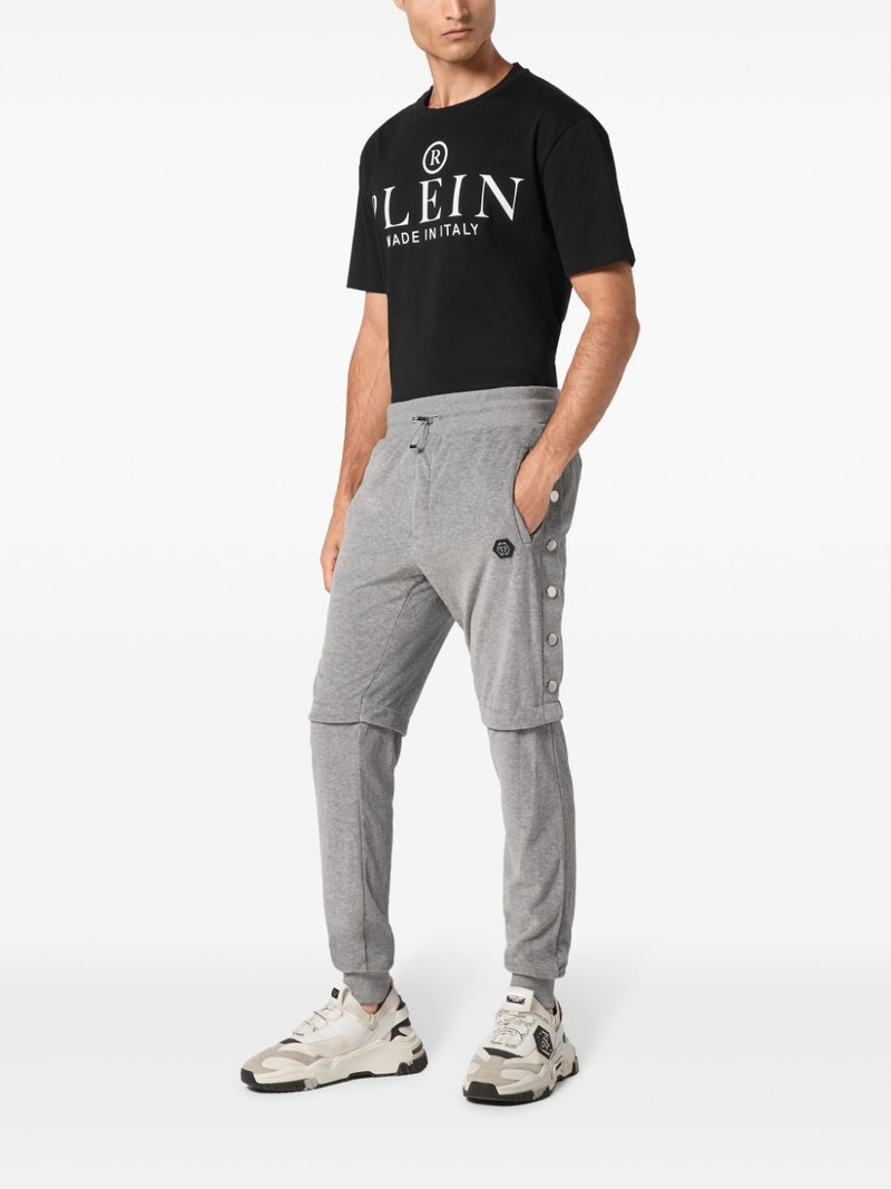 PHILIPP PLEIN button-detail track pants outlook
