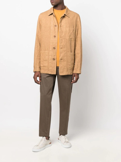 Aspesi button-fastening shirt jacket outlook