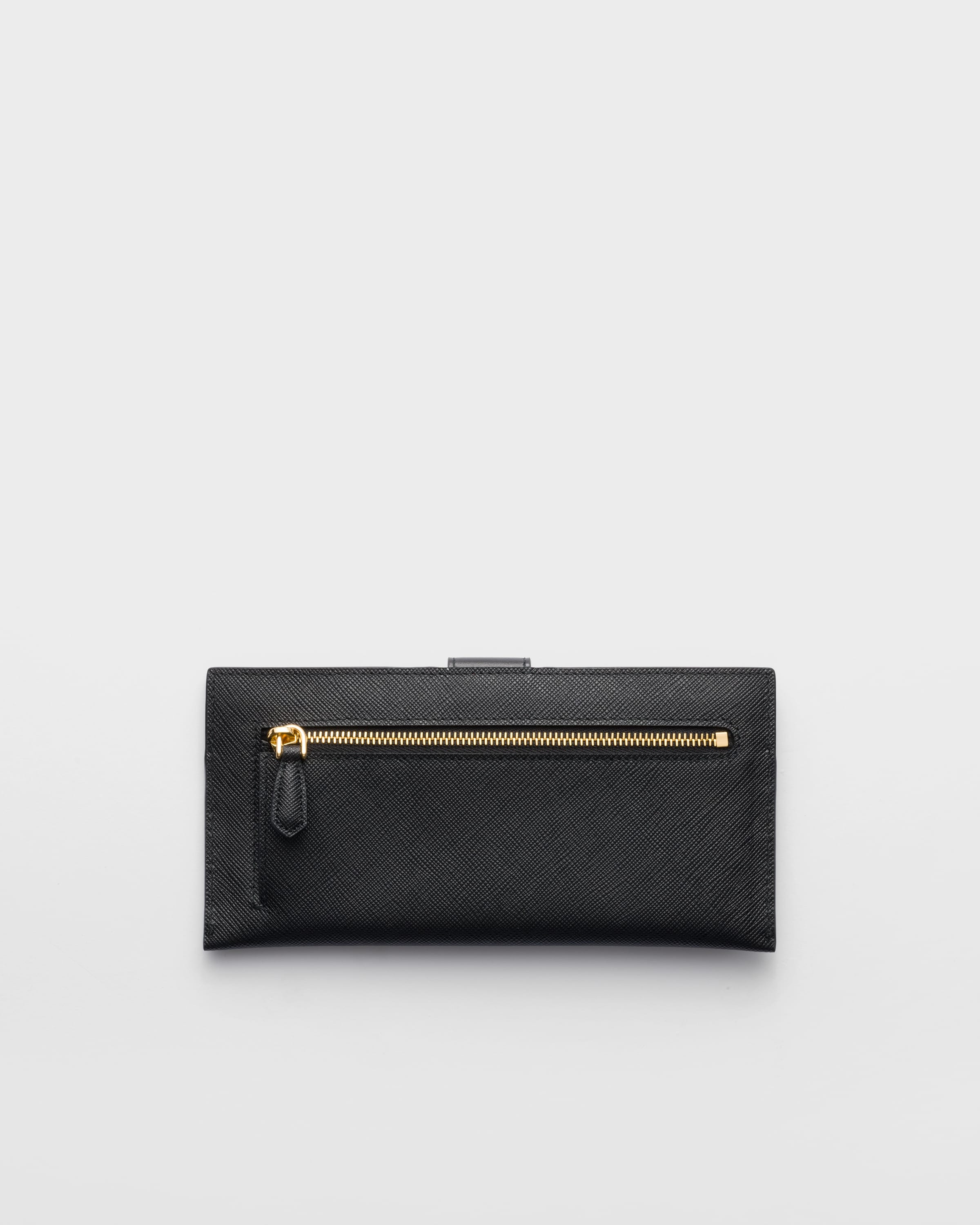 Large Saffiano and leather wallet - 3