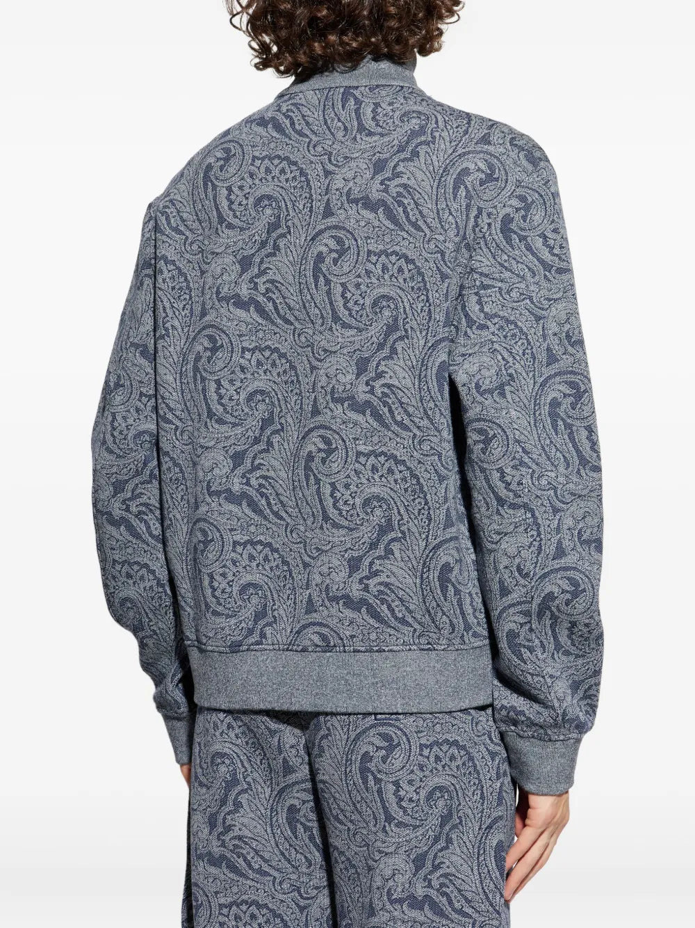 Etro Men Paisley Print Bomber Jacket - 4