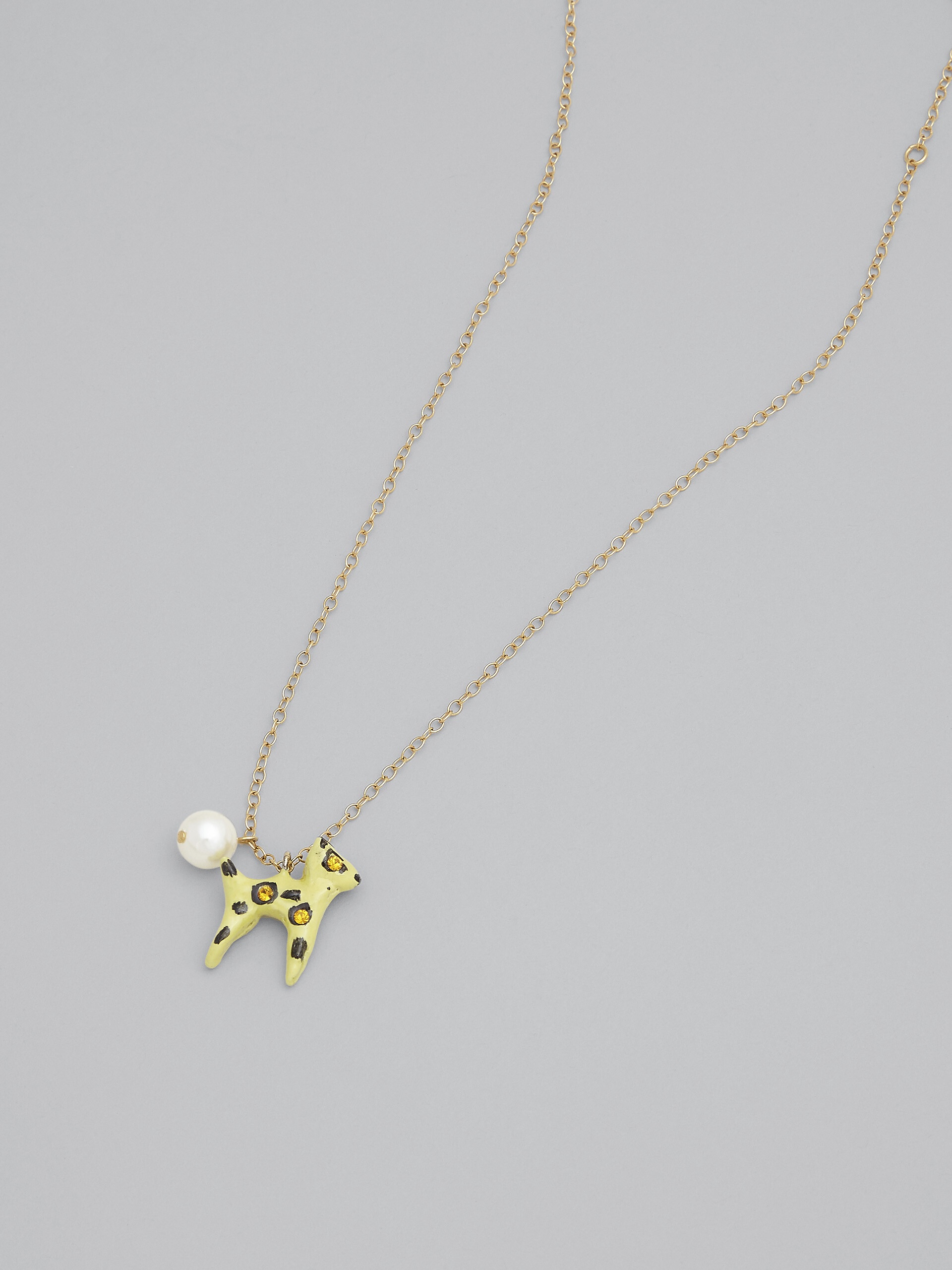 PLAYFUL YELLOW NECKLACE 3