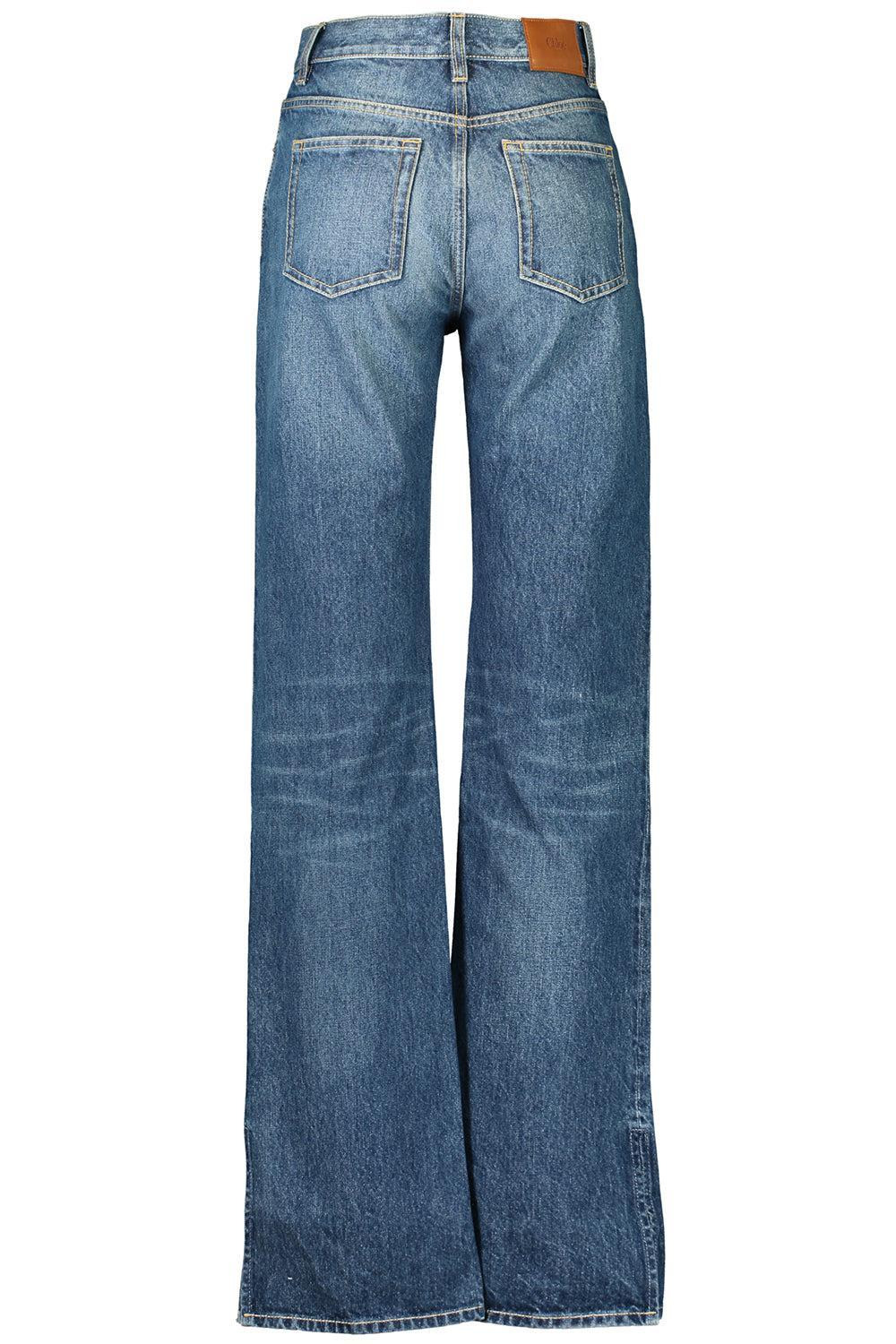 Straight Denim Jeans - 2
