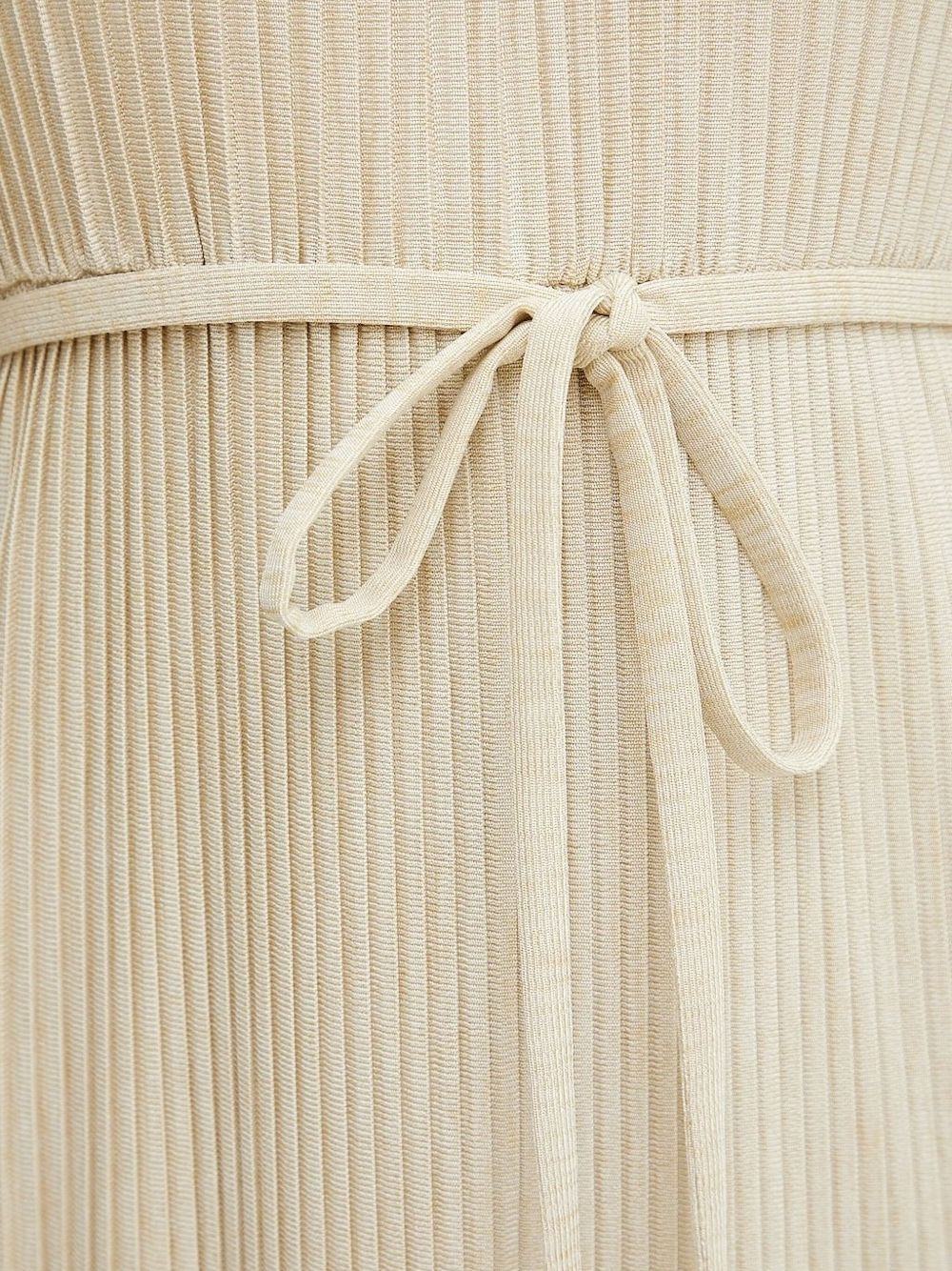 Emaura pleated tie-waist midi dress - 4