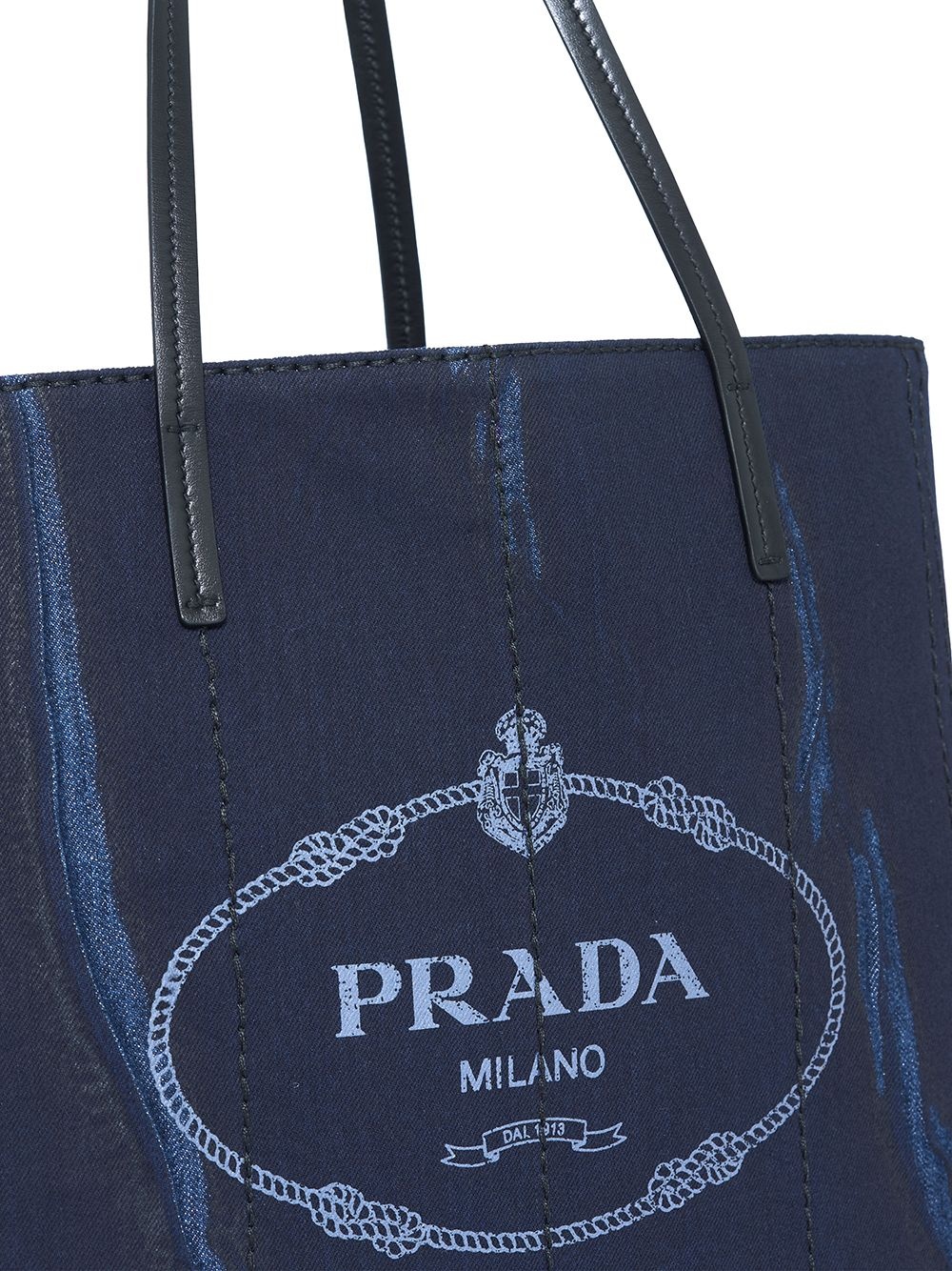 logo-print tote - 3