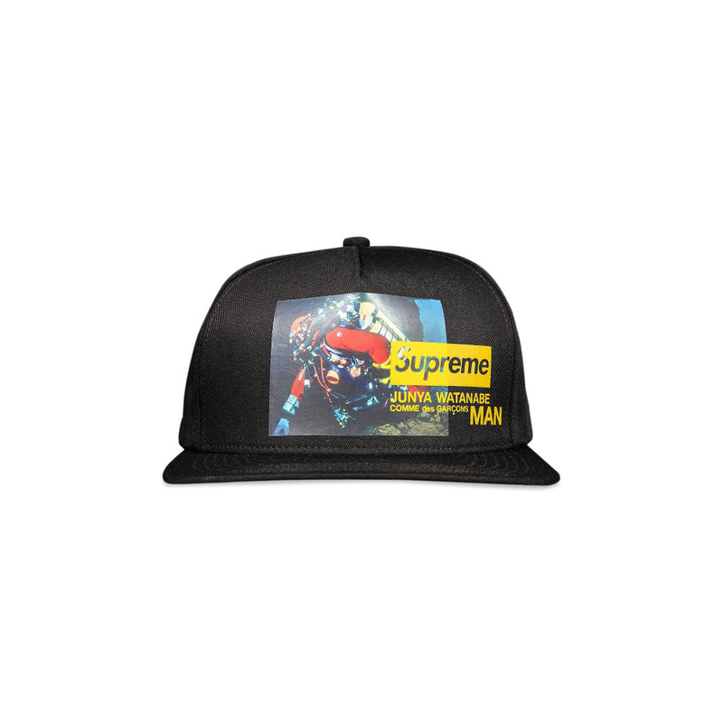 Supreme x Junya Watanabe x Comme des Garçons MAN Nature 5-Panel Hat 'Black' - 1