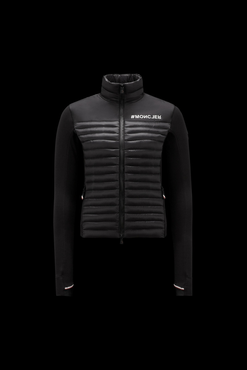 Padded Zip-Up Sweatshirt 1