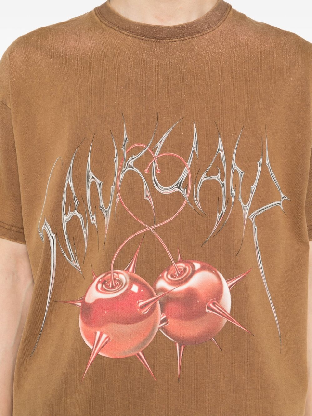 logo-print T-shirt - 5