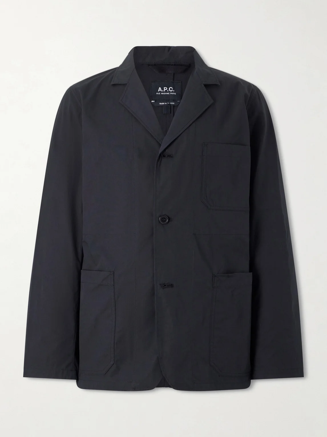 Phil Organic Cotton-Gabardine Blazer - 1